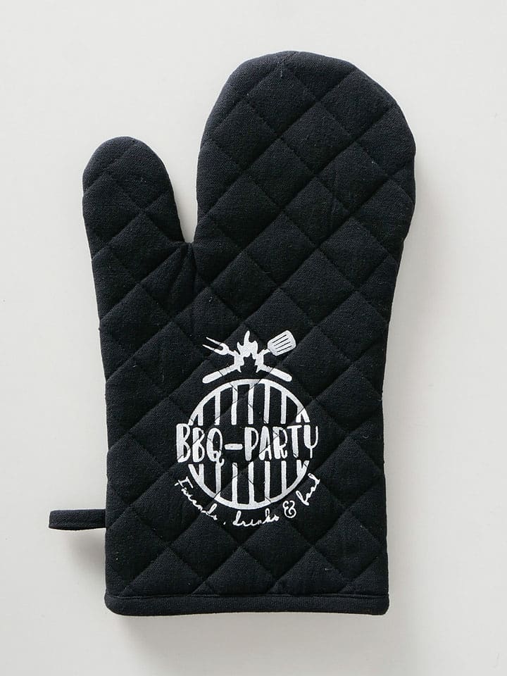 Boltze Rękawica kuchenna "BBQ" w kolorze czarnym - dł. 33 cm rozmiar: onesize