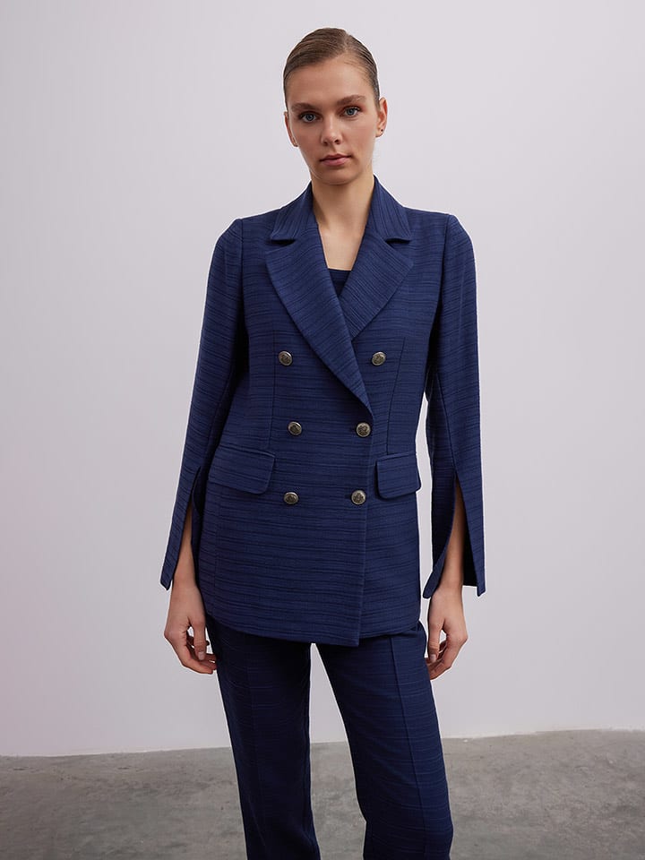 BGN Blezer w kolorze granatowym rozmiar: 36