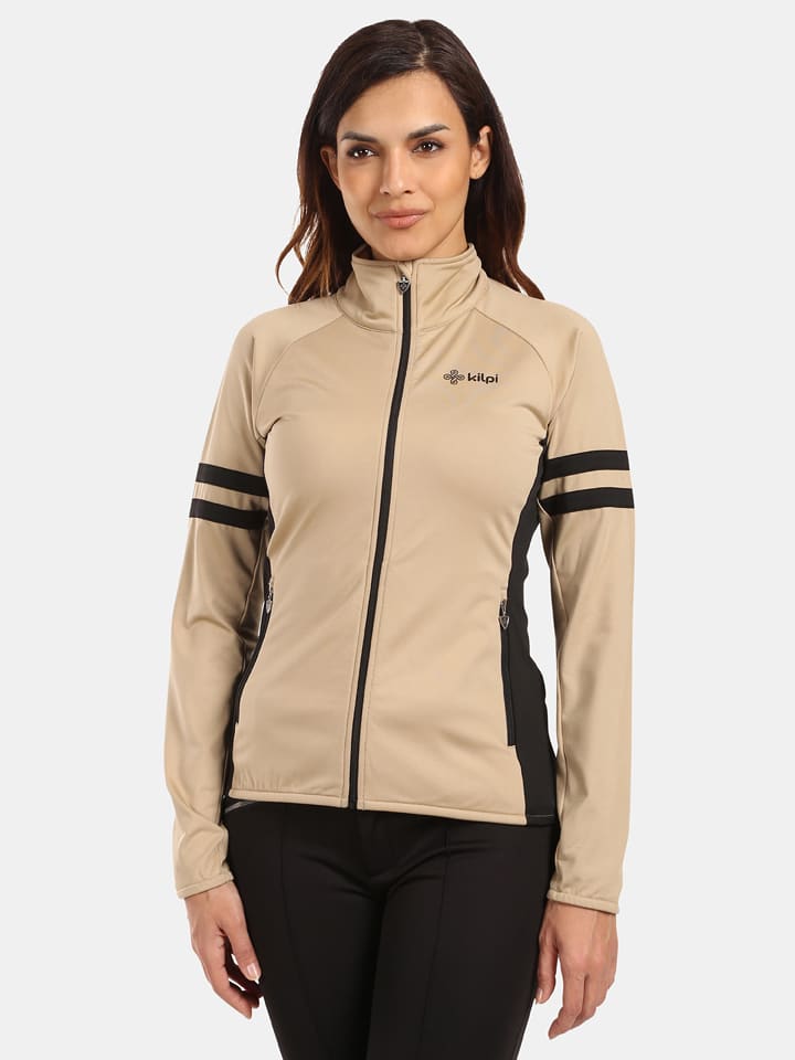 Kilpi Kurtka polarowa "Junie" w kolorze beżowym rozmiar: 36