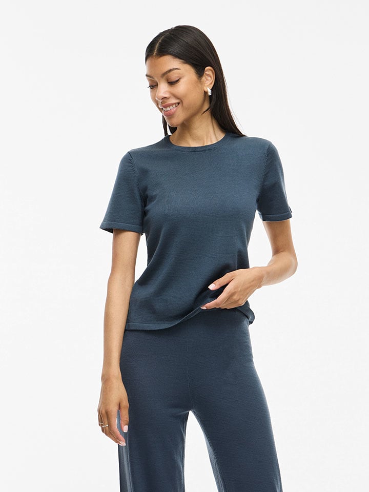 Vila Koszulka "Vilipsa" w kolorze granatowym rozmiar: XL