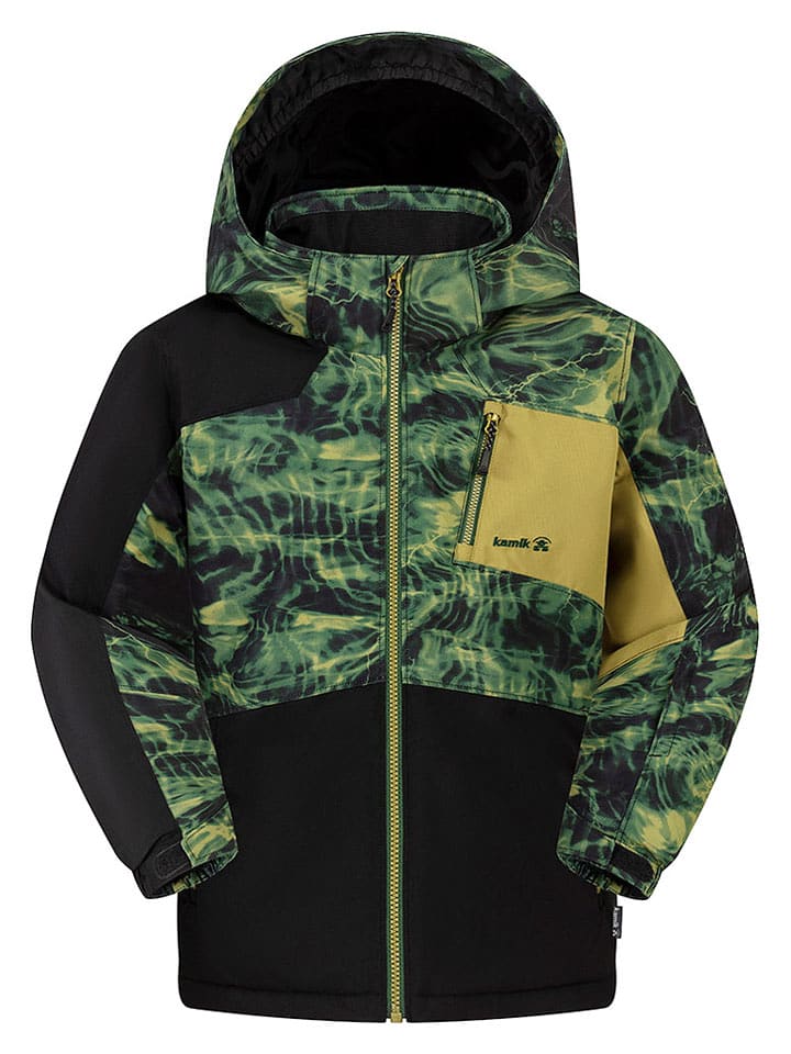 Kamik Kurtka zimowa "Cosmos" w kolorze zielonym rozmiar: 140