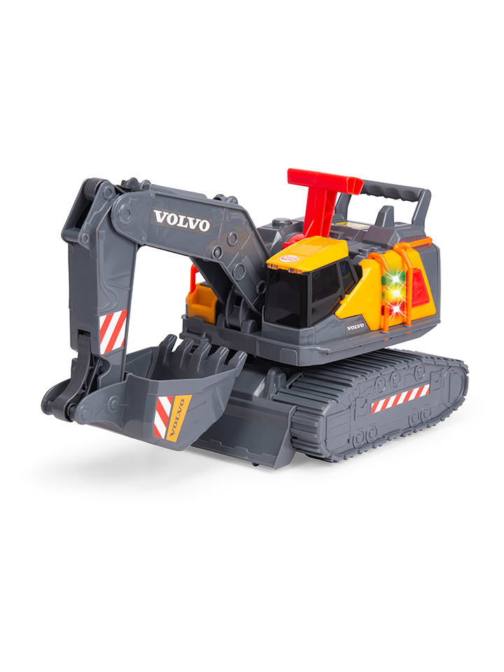Dickie Samochód zabawkowy "Volvo Power Excavator" w kolorze szaro-żółtym - 3+ rozmiar: onesize