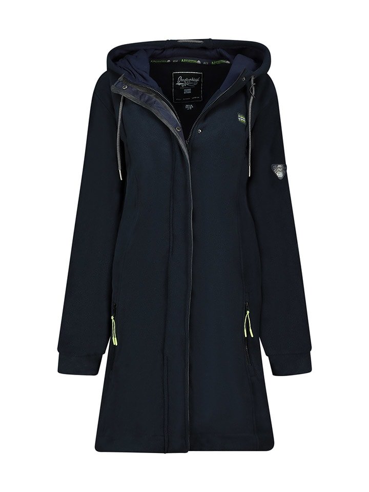 Geographical Norway Płaszcz polarowy "Timothe" w kolorze granatowym rozmiar: S