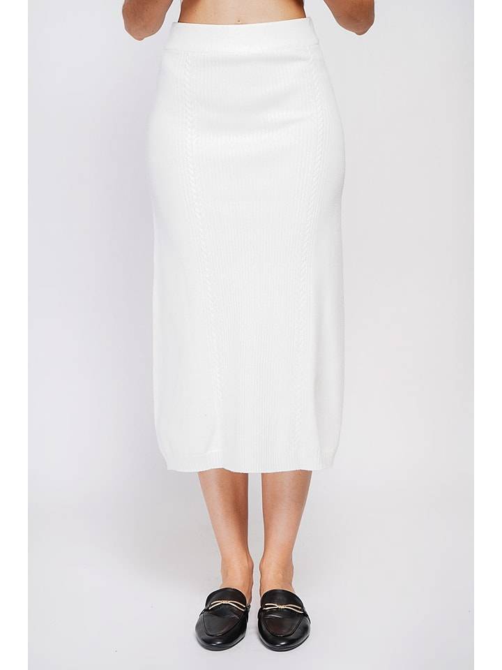 William de Faye Spódnica w kolorze białym rozmiar: 40