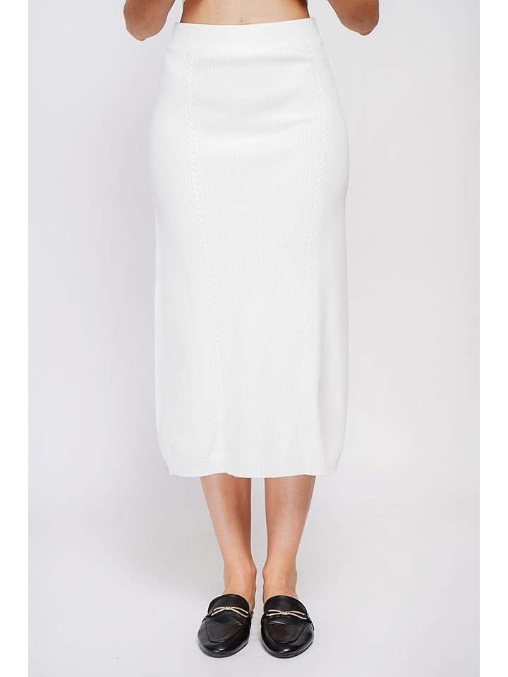 William de Faye Spódnica w kolorze białym rozmiar: 40