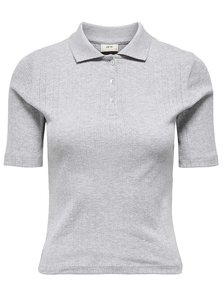 JDY Koszulka polo w kolorze szarym rozmiar: XS