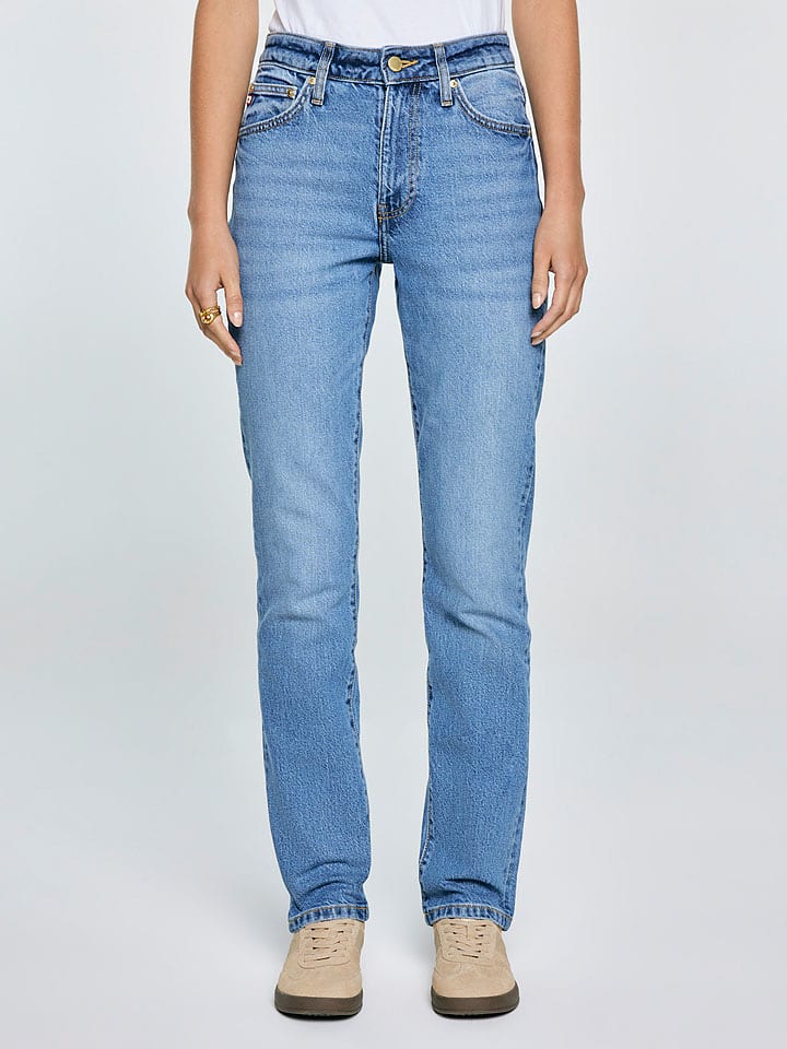 BIG STAR Dżinsy - Regular fit - w kolorze błękitnym rozmiar: W27/L32