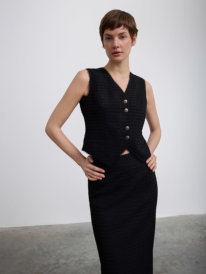 BGN Kamizelka w kolorze czarnym rozmiar: 38