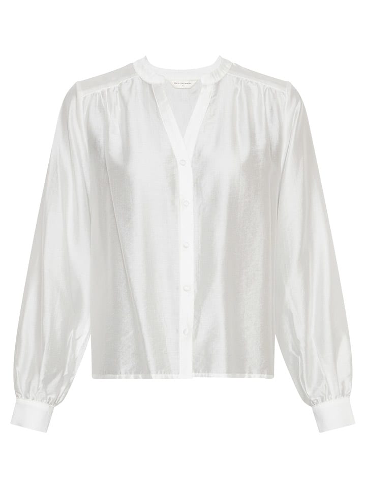 MOSS COPENHAGEN Bluzka w kolorze białym rozmiar: S