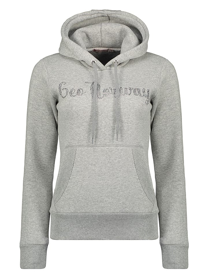 Geographical Norway Bluza "Gadislava" w kolorze szarym rozmiar: S