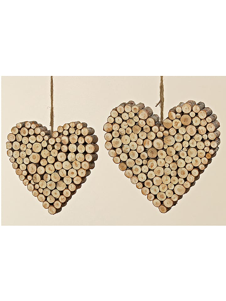 Boltze Zawieszka dekoracyjna w kolorze brązowym - wys. 25 cm rozmiar: onesize