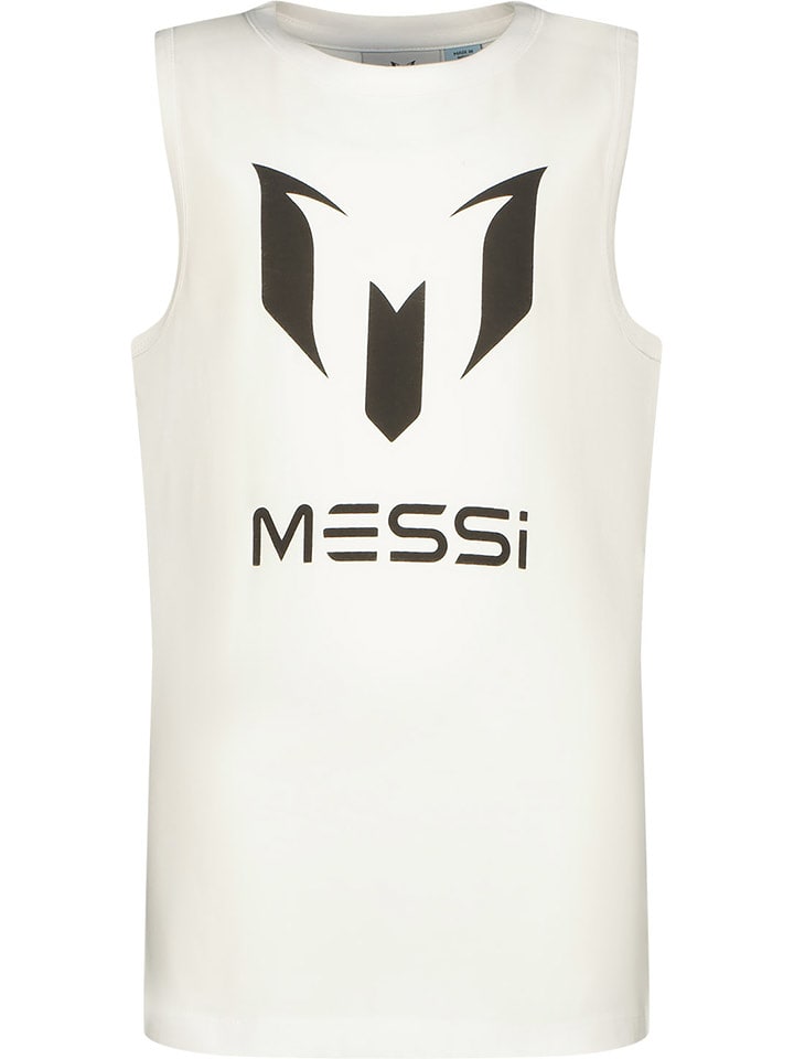 Messi Top w kolorze białym rozmiar: 116