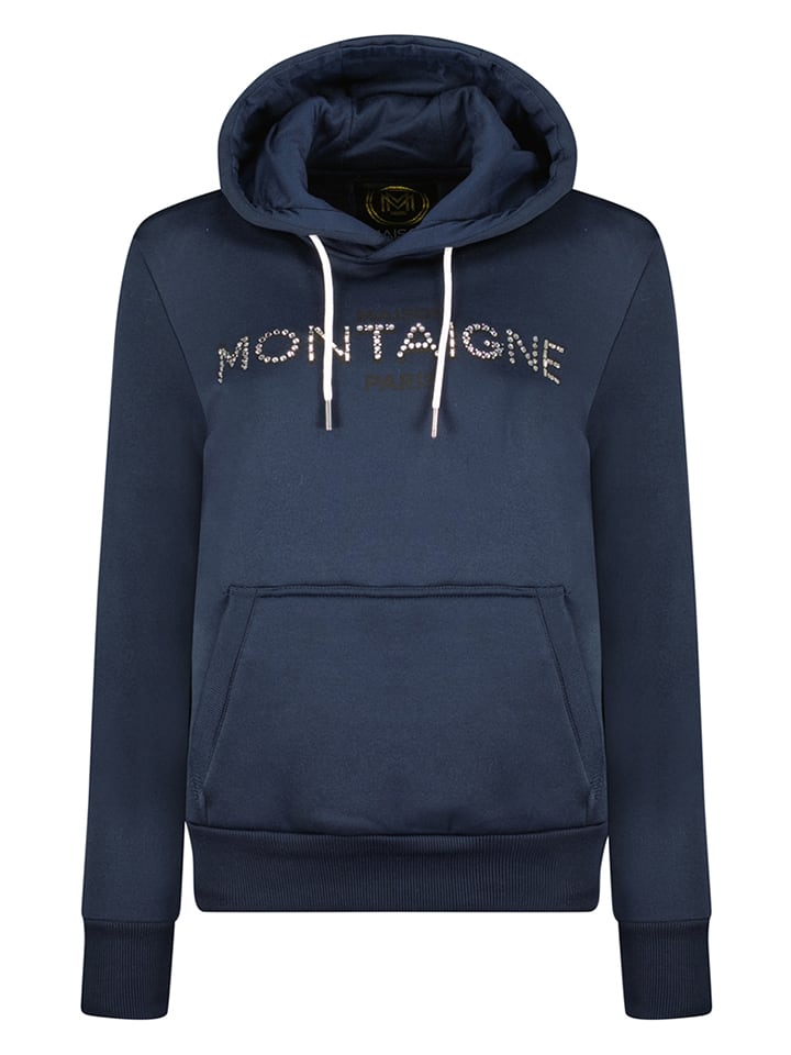 Maison Montaigne Bluza "Gontaigne" w kolorze granatowym rozmiar: XL