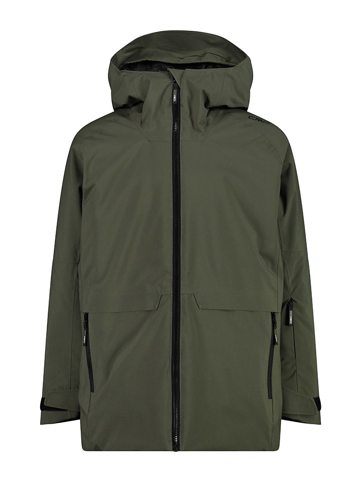 CMP Kurtka narciarska w kolorze khaki rozmiar: 98