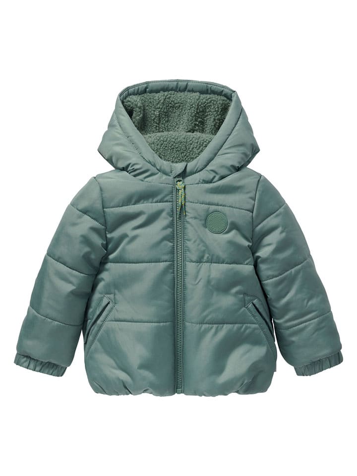 Noppies Kurtka pikowana "Ottrot" w kolorze turkusowym rozmiar: 86