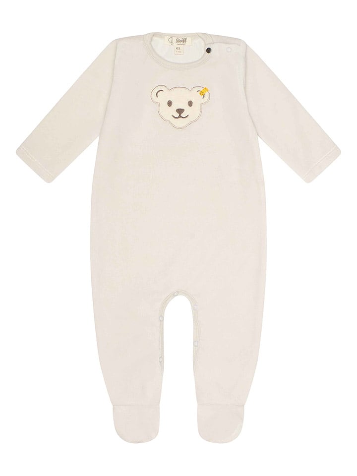 Steiff Śpioszki w kolorze beżowym rozmiar: 56