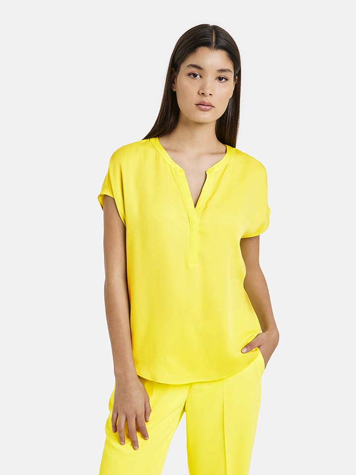 TAIFUN Bluzka w kolorze żółtym rozmiar: 36