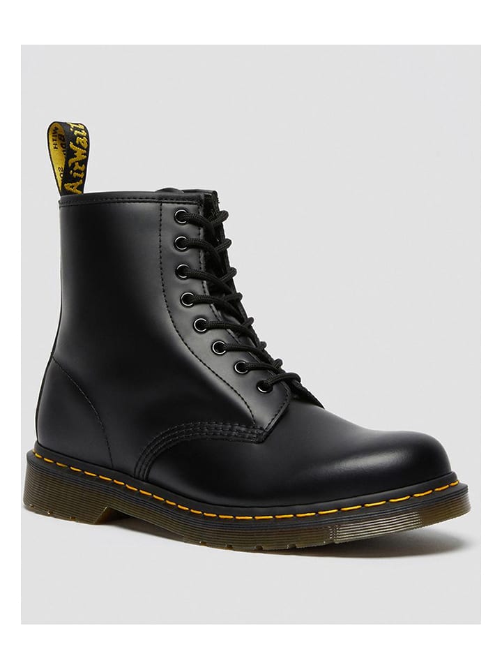 Dr. Martens Skórzane botki w kolorze czarnym rozmiar: 37