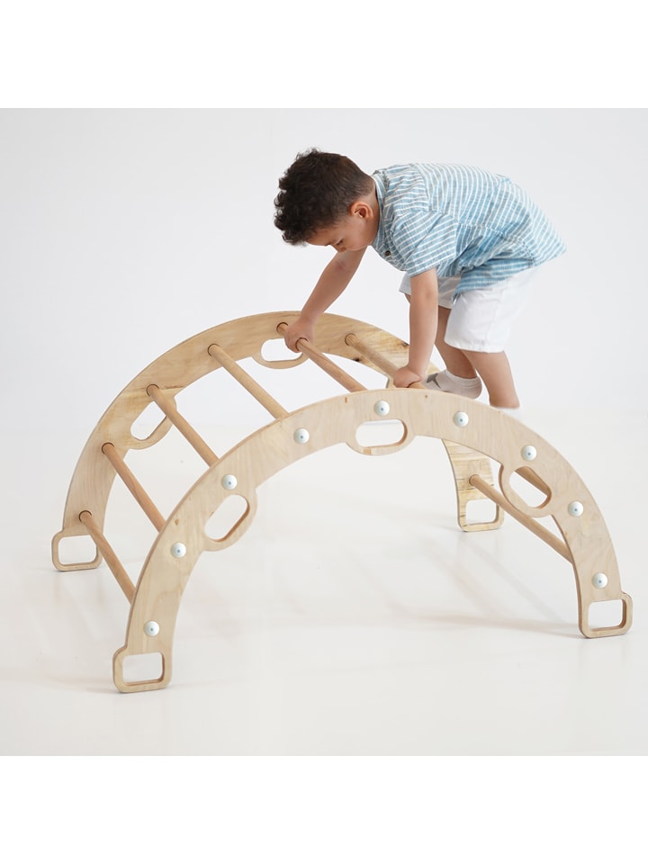 Woody Kids Łuk wspinaczkowo-balansujący - 3+ - 100 x 65 x 52 cm rozmiar: onesize