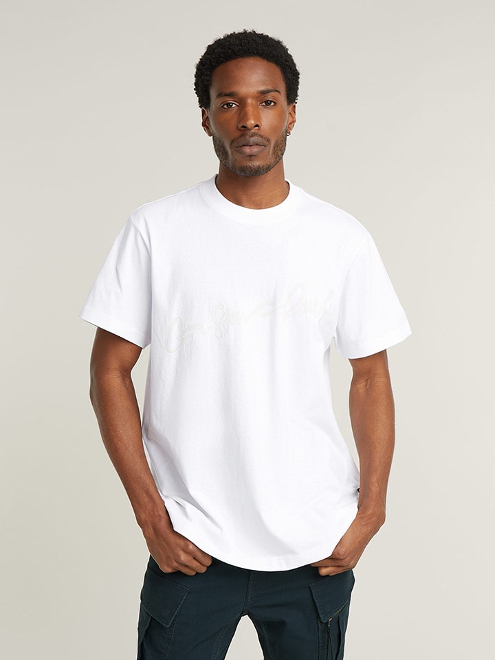 G-Star Koszulka w kolorze białym rozmiar: S