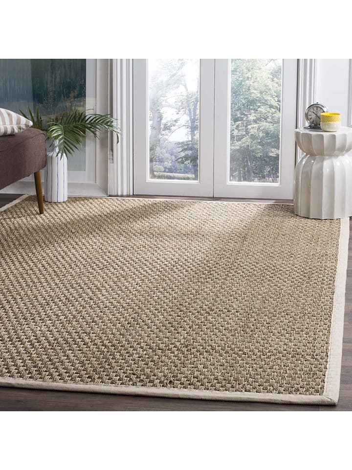 Safavieh Dywan w kolorze jasnobrązowym z trawy morskiej rozmiar: 76x122 cm