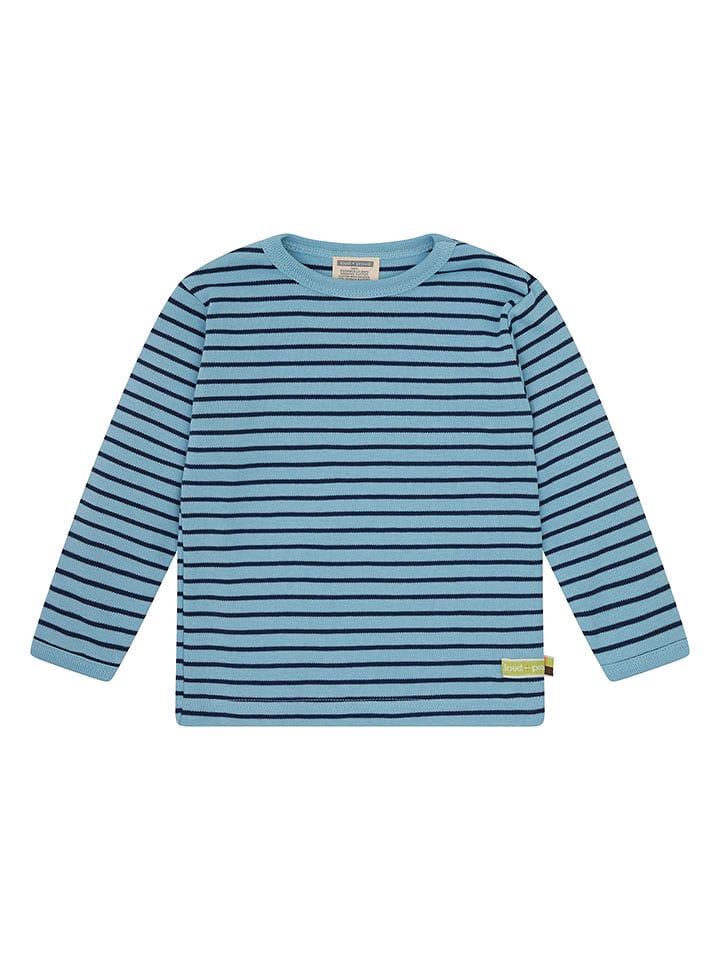 loud + proud Koszulka w kolorze granatowo-błękitnym rozmiar: 98/104