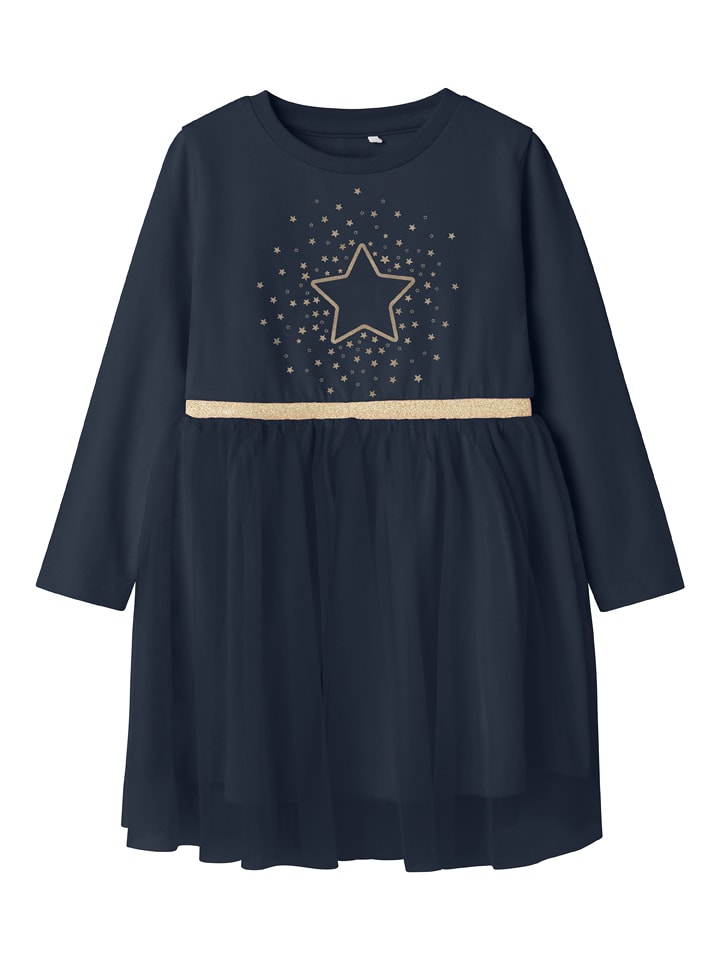 name it Sukienka "Nastar" w kolorze granatowym rozmiar: 122