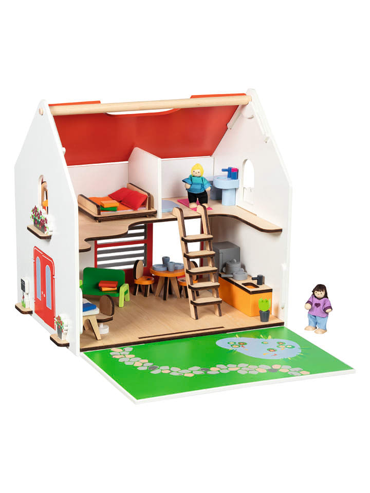 Goki Przenośny domek dla lalek - 3+ rozmiar: onesize