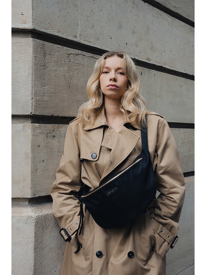 maison héritage PARIS Saszetka "Rachel" w kolorze czarnym - 34 x 17 cm rozmiar: onesize