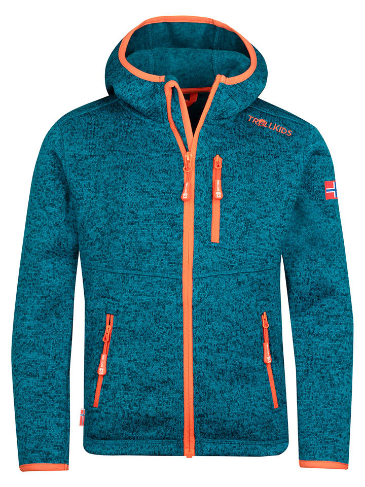 Trollkids Kurtka polarowa "Jondalen XT" w kolorze niebieskim rozmiar: 176