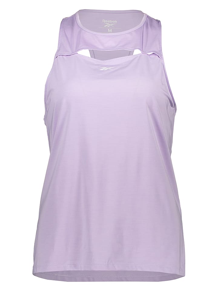 Reebok Top sportowy "Athletic" w kolorze fioletowym rozmiar: S