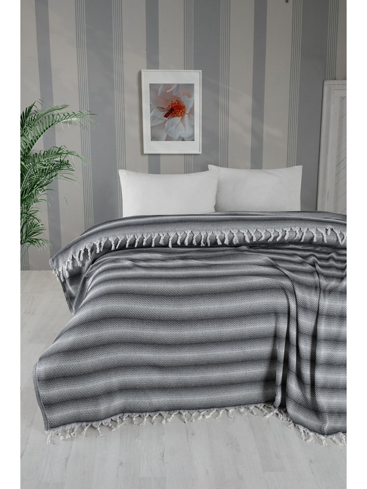 Mijolnir Narzuta "Milo" w kolorze kremowo-antracytowym rozmiar: 200x230 cm