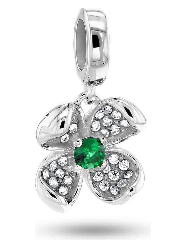 CHARM'S Srebrna zawieszka z cyrkoniami rozmiar: onesize