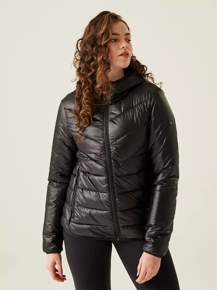 Regatta Kurtka pikowana "Heatherly" w kolorze czarnym rozmiar: 46