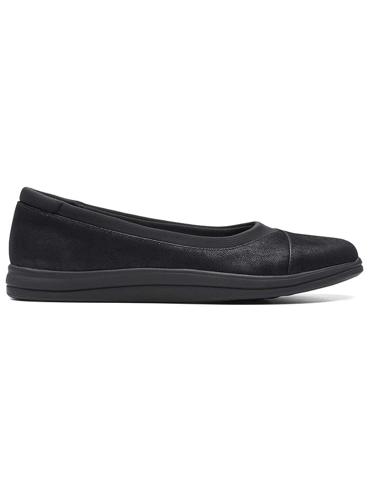 Clarks Baleriny w kolorze czarnym rozmiar: 36