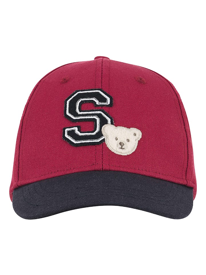 Steiff Czapka w kolorze czerwonym rozmiar: 53 cm