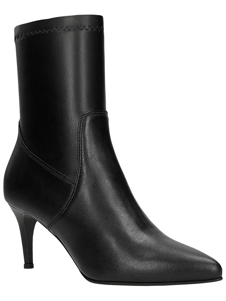 Wojas Skórzane botki w kolorze czarnym rozmiar: 37