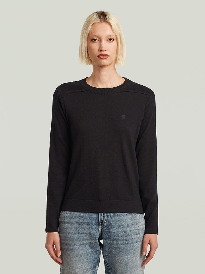 G-Star Sweter w kolorze czarnym rozmiar: XXS