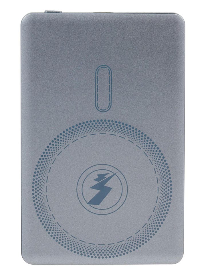 GRUNDIG Powerbank w kolorze szarym - 5000 mAh rozmiar: onesize