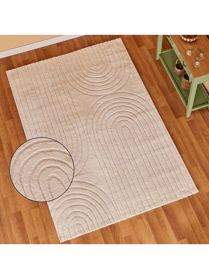 BELLA MAISON Dywan "Horizon" w kolorze beżowym rozmiar: 140x200 cm