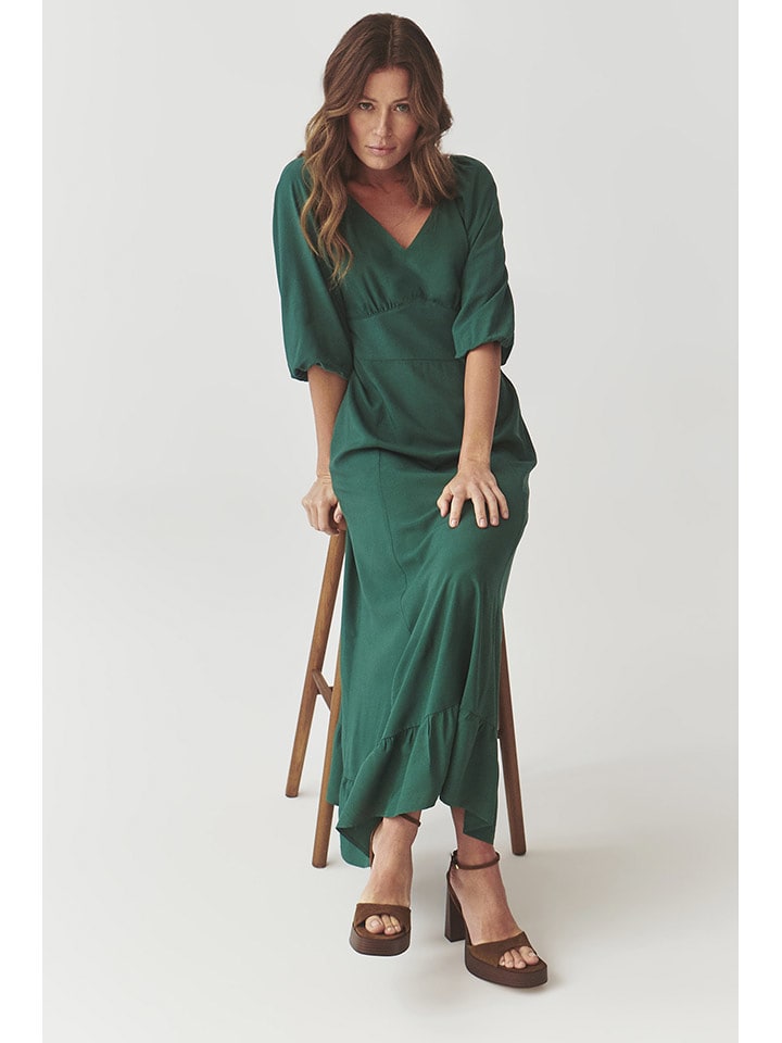 TATUUM Sukienka w kolorze ciemnozielonym rozmiar: 38