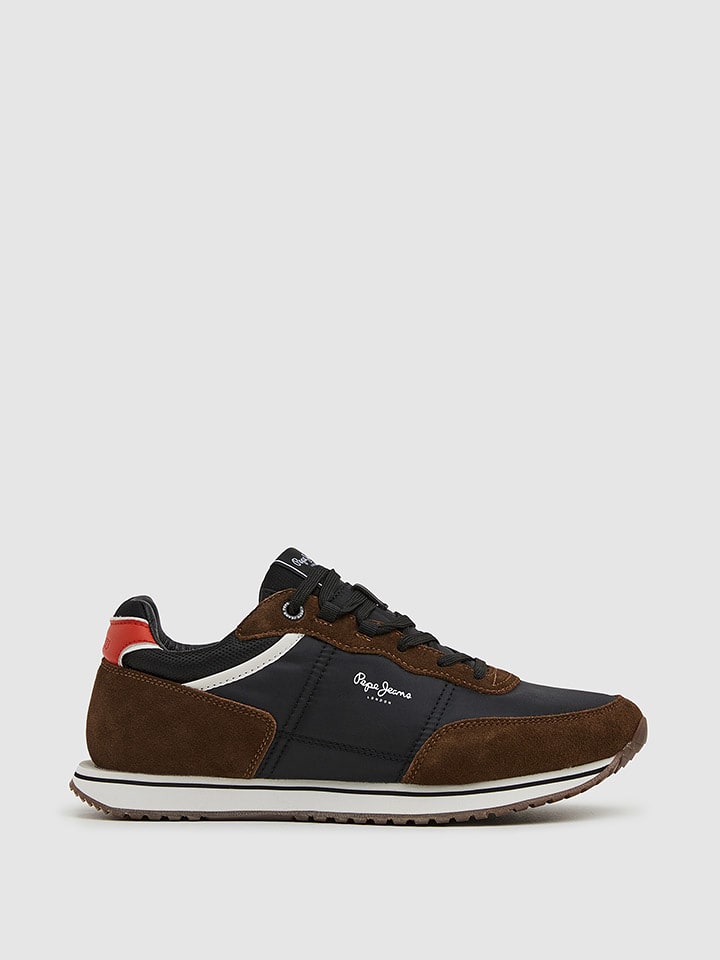 Pepe Jeans FOOTWEAR Sneakersy w kolorze brązowo-czarnym rozmiar: 40