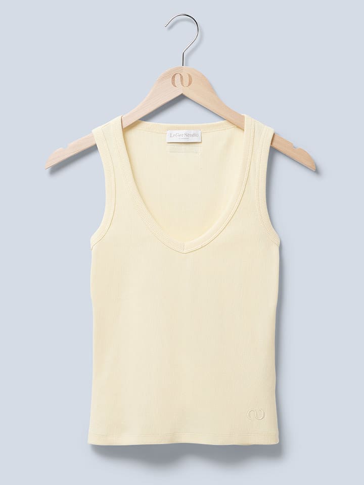 LeGer Top "Kaili" w kolorze żółtym rozmiar: 38