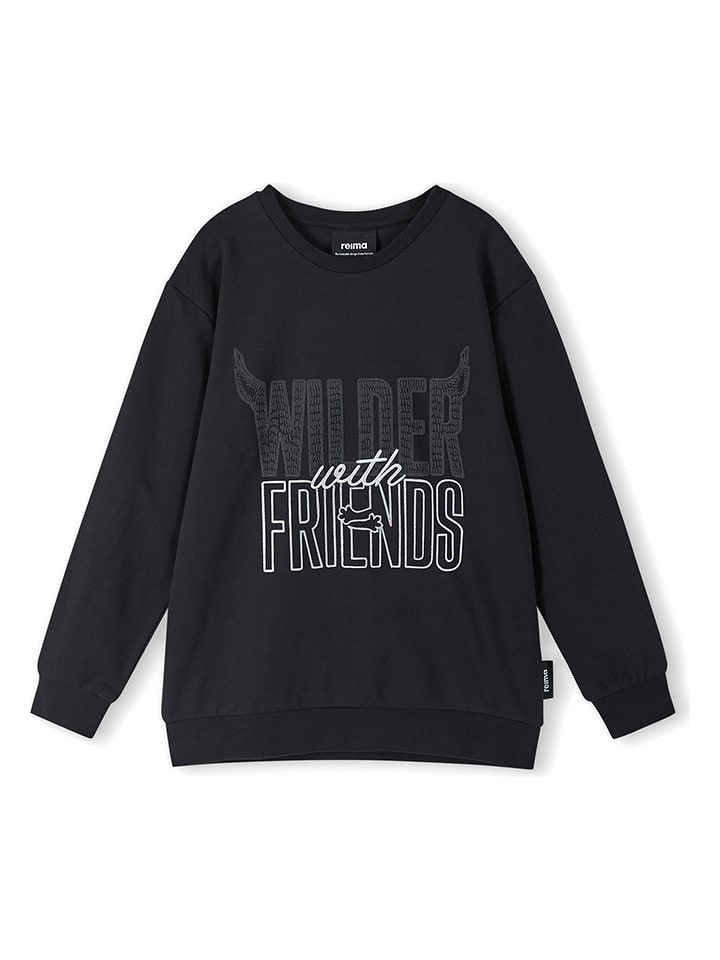 Reima Bluza "Villitys" w kolorze czarnym rozmiar: 122/128