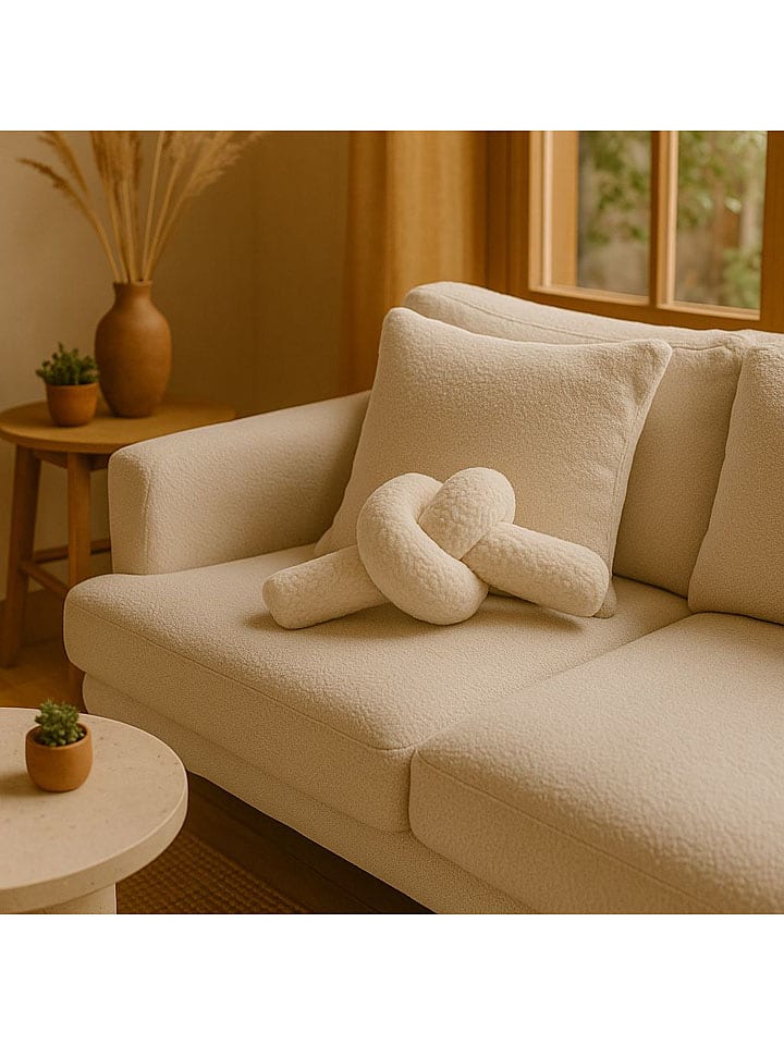 ABERTO DESIGN Poduszka w kolorze beżowym rozmiar: onesize