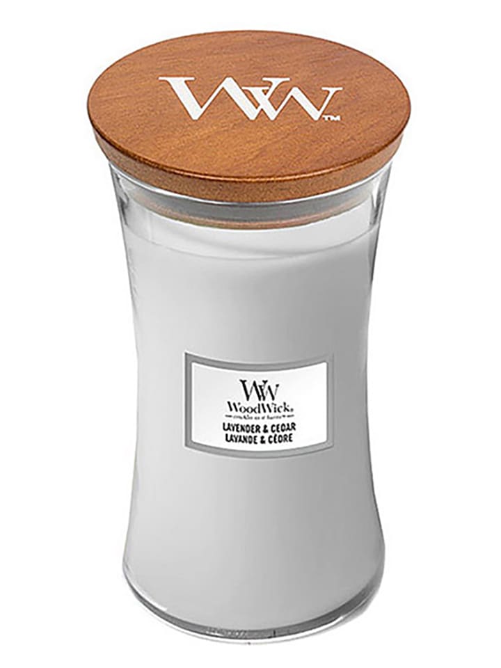 WoodWick Świeca zapachowa "Lavender & Cedar" - 609,5 g rozmiar: onesize