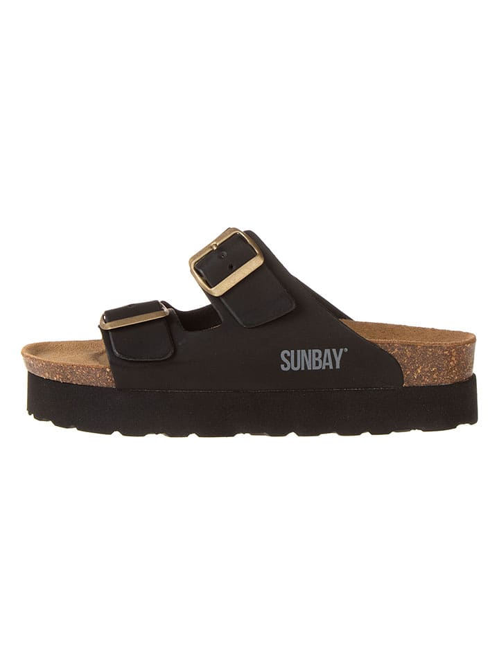 Sunbay Klapki w kolorze czarnym rozmiar: 40