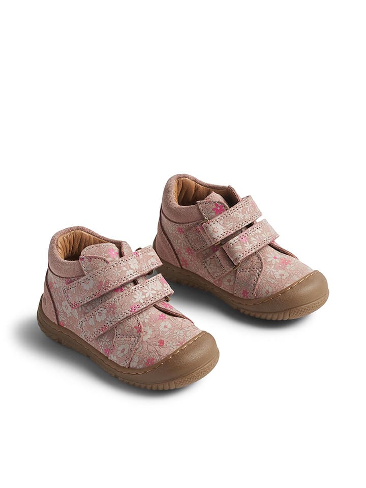 Wheat Skórzane botki "Ivalo" w kolorze jasnoróżowym rozmiar: 21