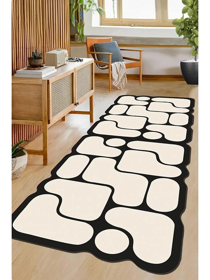 Conceptum Hypnose Dywan "Calico" w kolorze czarno-kremowym rozmiar: 160x230 cm