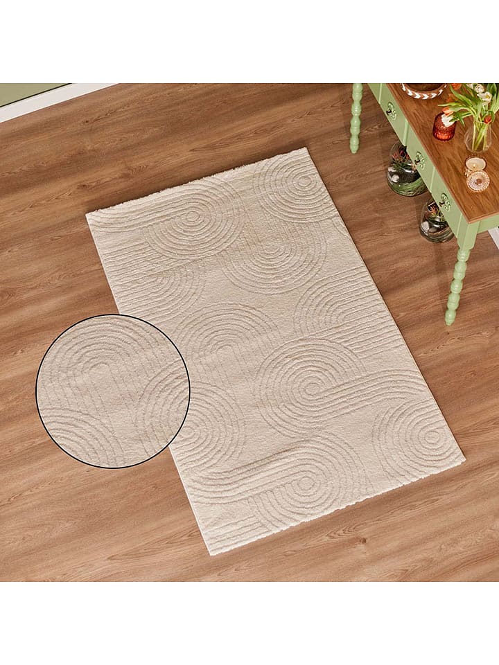 BELLA MAISON Dywan "Moren" w kolorze beżowym rozmiar: 80x150 cm